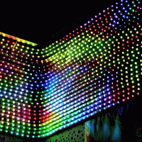 Involight LED SCREEN55 - светодиодный RGB гибкий экран
