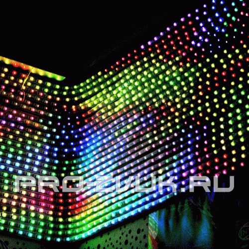 Involight LED SCREEN55 - светодиодный RGB гибкий экран
