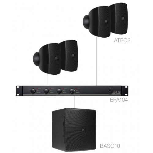 Audac SUBLI2.5E/B