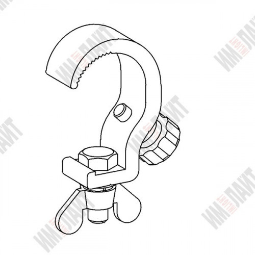 IMLIGHT H25-HOOK-P-38\41-BLACK IMLIGHT H25-HOOK-P-38\41-BLACK