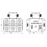 STAGE4 WASHBANK 18x8WU-9S STAGE4 WASHBANK 18x8WU-9S