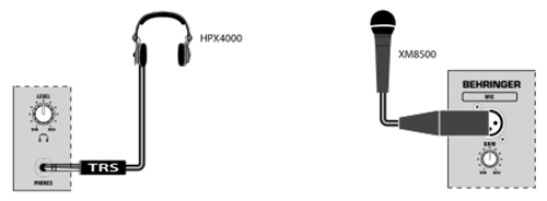 Схема подключения BEHRINGER DJX900USB
